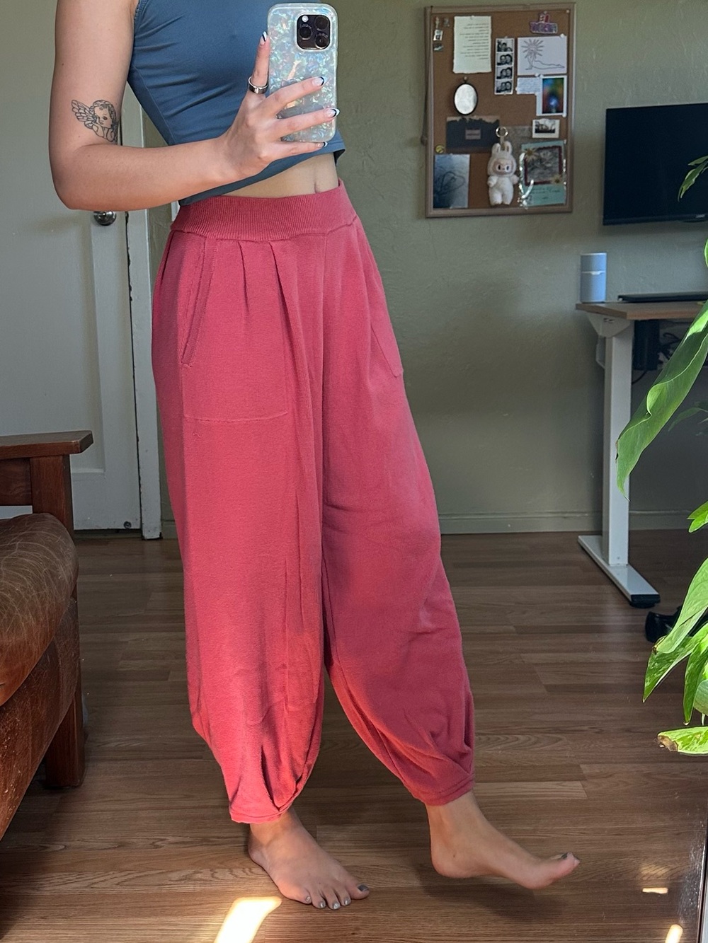 Relaxed Harem Pants